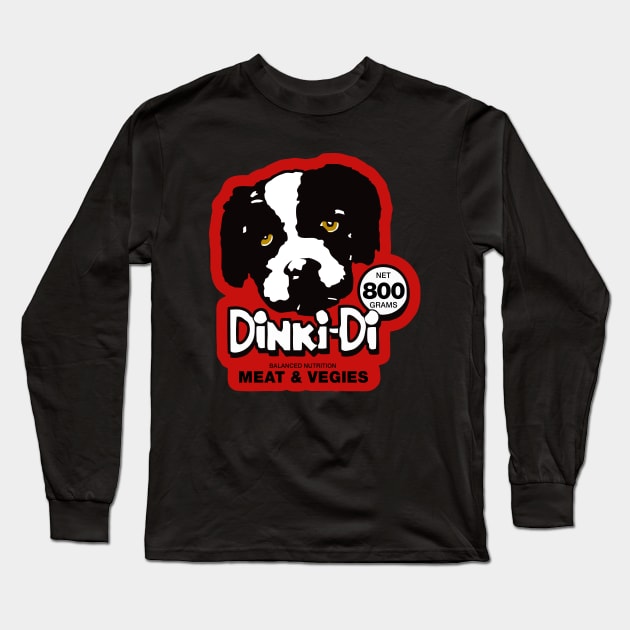 Dinki Di Dog Food Long Sleeve T-Shirt by The Lamante Quote